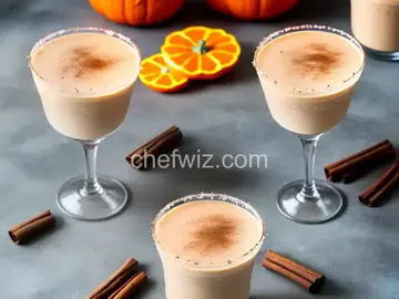 Sarah's Frozen Pumpkin Spice Cocktail