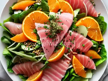 Sashimi Salad with Soy and Orange