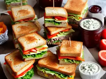 Sassy Tailgate Sandwiches