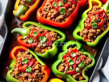 Saucy Stuffed Peppers