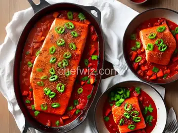 Saucy, Tangy Slow-Roast Sambal Salmon