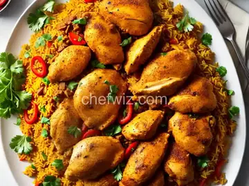 Saudi Chicken Kabsa