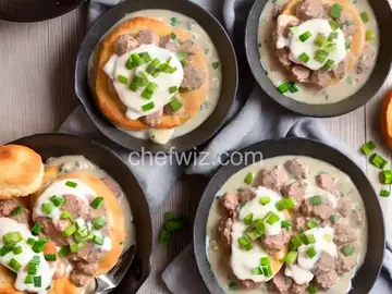 Sausage Biscuits and Gravy