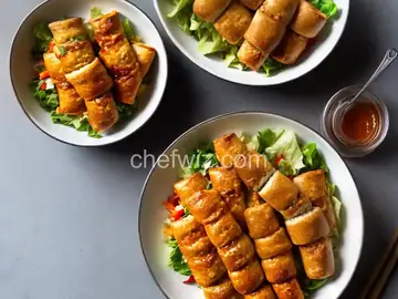 Sausage Egg Roll in Bowl