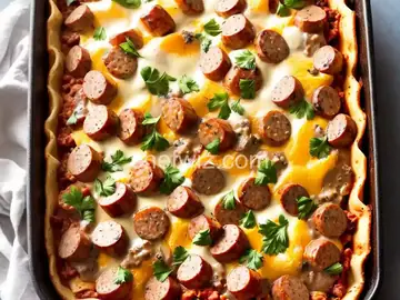 Sausage Gravy Breakfast Lasagna