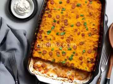 Sausage Hashbrown Breakfast Casserole