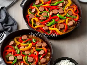 Sausage, Peppers, & Onions
