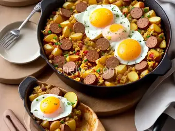 Sausage, Potato, and Egg Casserole