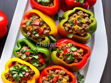 Sausage Stuffed Bell Peppers