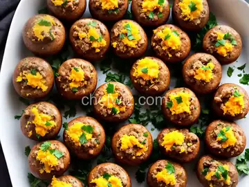 Sausage Stuffed Mushrooms