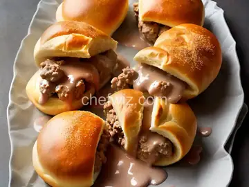 Sausage and Gravy Kolache
