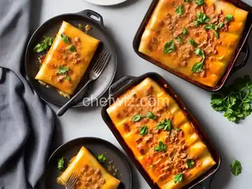 Sausage and Ricotta Baked Cannelloni