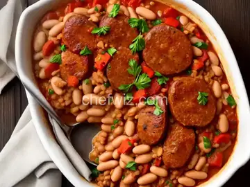 Sausage and White Bean Cassoulet