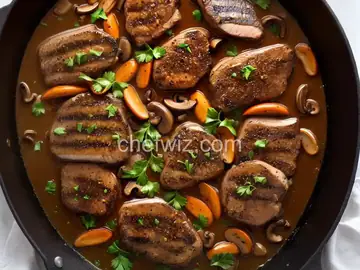 Sautéed Duck Breasts with Wild Mushrooms
