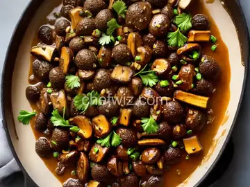 Saut√©ed Morel Mushrooms