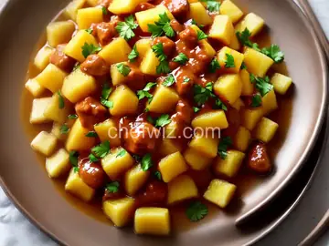 Sautéed Pineapple with Rum Sauce