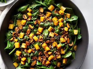 Saut√©ed Spicy Dandelion Greens and Onions