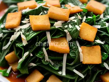 Sautéed Swiss Chard with Parmesan Cheese