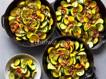 Saut√©ed Yellow Squash and Zucchini