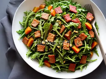 Sauteed Arugula with Pancetta and Garlic
