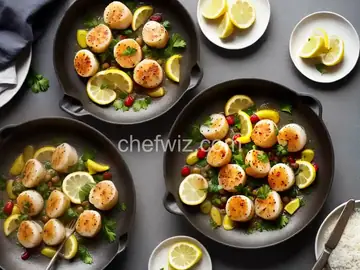 Sauteed Bay Scallops with Lemon Butter