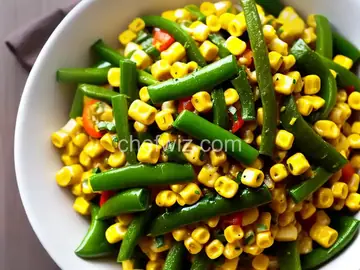 Sauteed Corn and Green Peppers