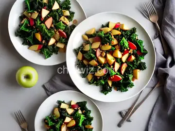 Sauteed Kale with Apples