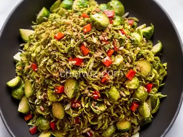 Sauteed Shredded Brussels Sprouts