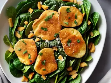 Sauteed Spinach with Parmesan Cheese