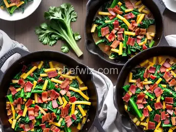 Sauteed Swiss Chard with Bacon