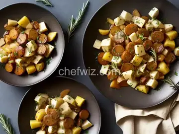 Sauteed Turnips and Parsnips with Rosemary