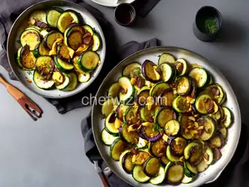 Sauteed Zucchini and Eggplant