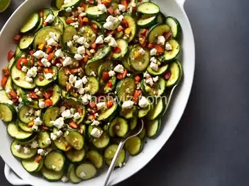 Sauteed Zucchini with Feta