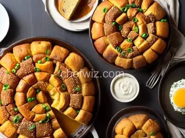 Savory Breakfast Monkey Bread