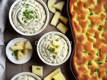 Savory Cream Cheese and Pineapple Party Dip