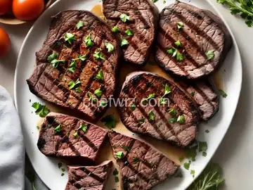 Savory Garlic Marinated Steaks