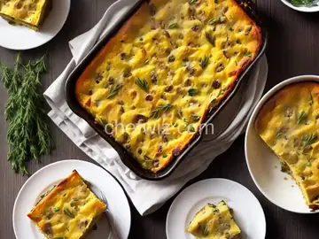 Savory Herb Bread Pudding