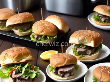 Savory Lamb Sliders