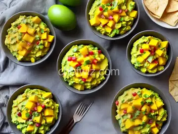 Savory Mango Guacamole