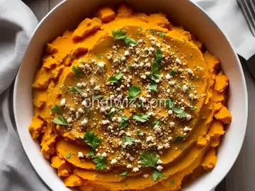 Savory Mashed Sweet Potatoes