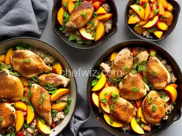 Savory Peach Chicken