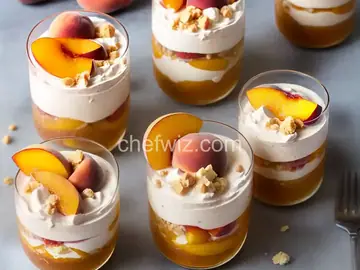 Savory Peach Parfait