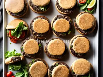 Savory Portobello Mushroom Burgers