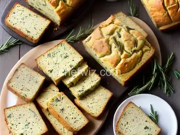 Savory Rosemary Goat Cheese Quick Bread