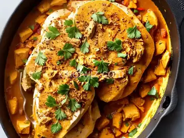 Savory Saffron Chicken Polow