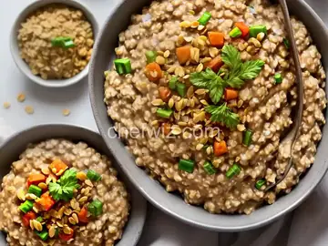 Savory Steel Cut Oatmeal