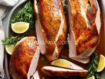Savory Turkey Breast with Herbs and White Wine