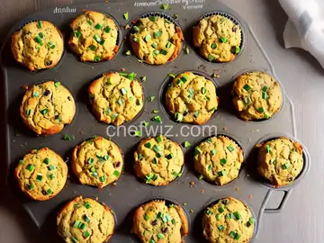 Savory Vegan Veggie Muffins