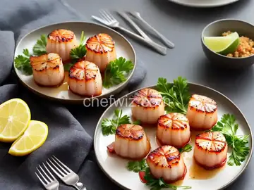Scallops Wrapped in Bacon