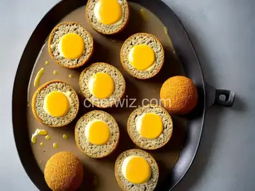 Scotch Eggs with Mustard Sauce